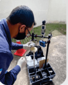 Equipe da Ativa Engenharia em obra